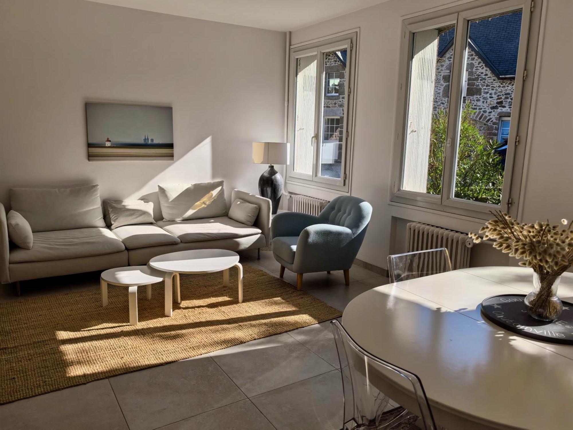 La Triolette, Maison Chaleureuse, Independante Et Refaite A Neuf Dans Le Vieux Coutainville, Tourisme Ou Teletravail Аґон-Кутенвіль Екстер'єр фото